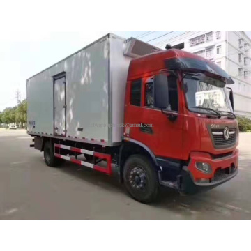 Dongfeng 230hp freezer truck dengan pengait daging