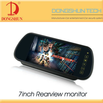 DS-738 7" rearview car mirror monitor /car lcd monitor