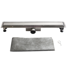 Bathroom Floor Drain Strainer with Flange and Cover