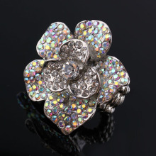 Fashion Colorful Cz Rhinestone Rings
