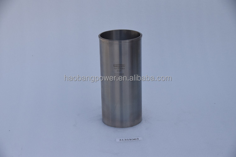 diesel engine parts 3135X063 Cylinder liner 1000/1004/1006/1106 engine