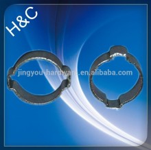 double ear clips zinc plated