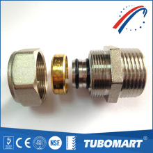 Factory outlet good price 100 series screw fitting brass fitting for PAP pipe
