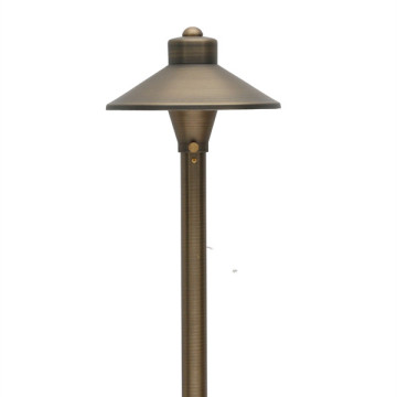Brass Path Lights for Landscape Lighting