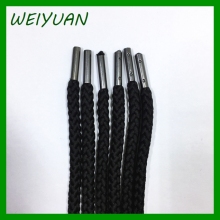 Custom metal aglets polyester draw cord 5mm knitting