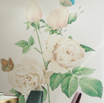 High gloss Pixel Pattern Glass Mosaics