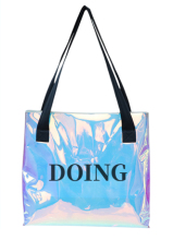 Trendy Clear Waterproof Beach Tote for Women