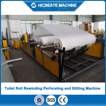 Excellent toilet paper rewinding slitting machine