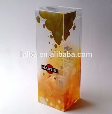 custom clear soft plastic boxes with color printing