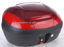 large space motorcycle top case ,PP (CLASS A) motorcycle storage box