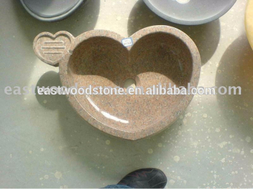 heart shape granite bathroom wash basins price