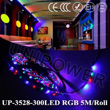 Bright led strip RGB IP33 Christmas tree led decorating strip DC12V/DC24V safe Christmas led strip