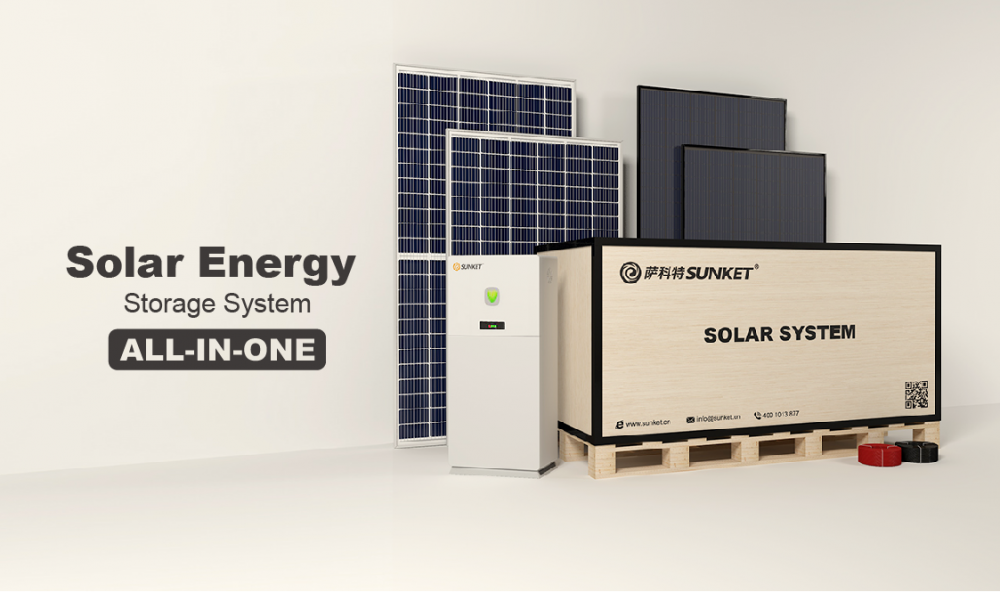 Sistema del pannello di potenza solare da 5 kw a casa off-grid