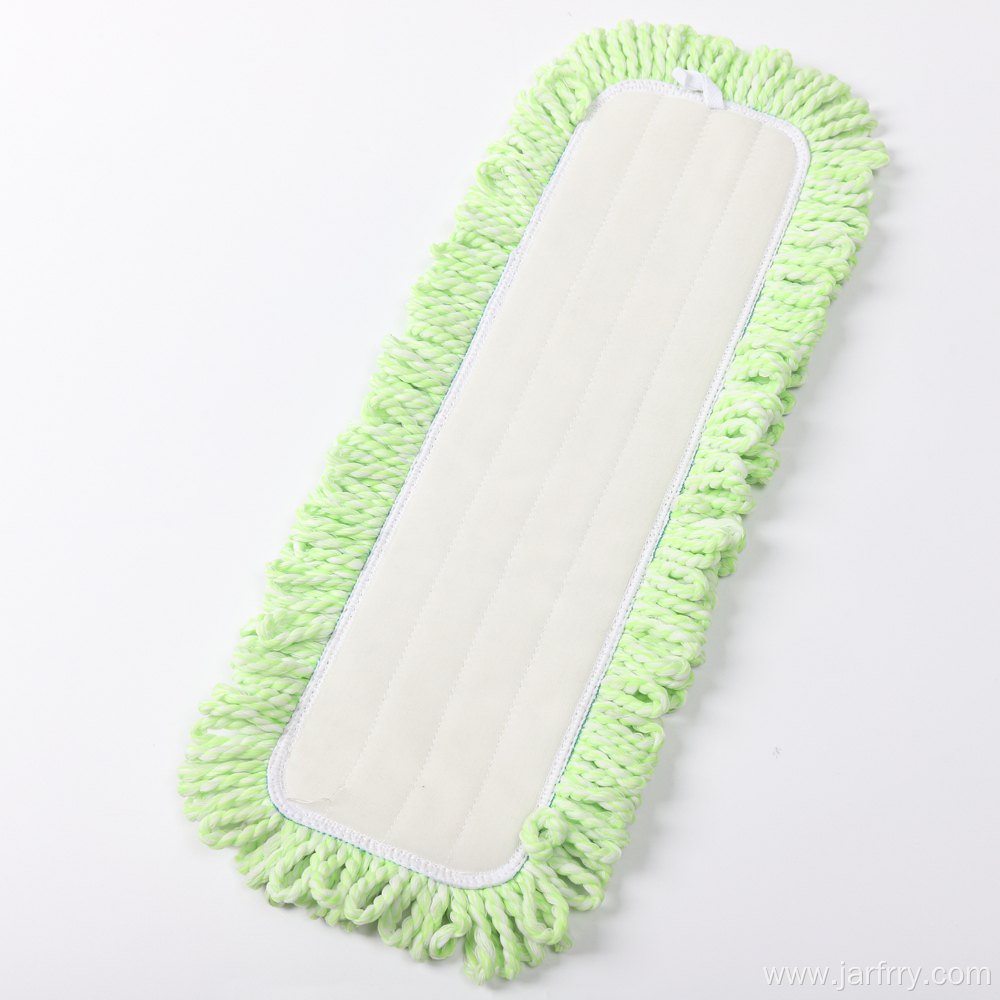 green microfiber dust mop pad