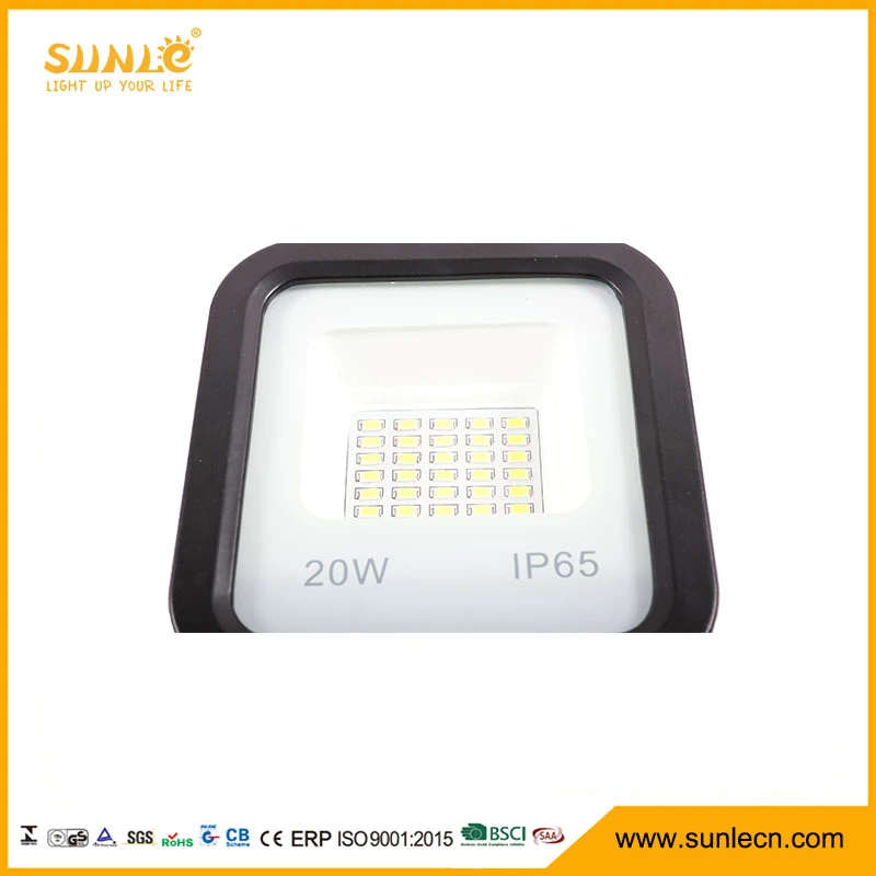 50W Black Housing Aluminum Waterproof LED Flood Light for Square Stadium Sport Court