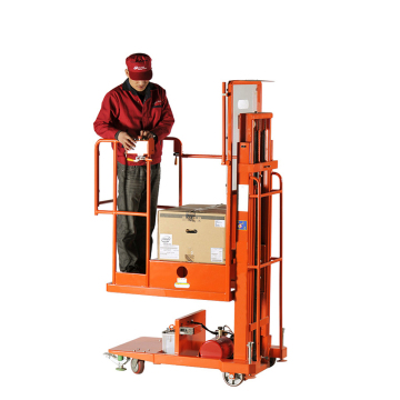 CE Certified Mini Building Material Lifting Machine: Order Picker Tool
