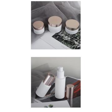 Cosmetic glass bottle spray lotion bottle