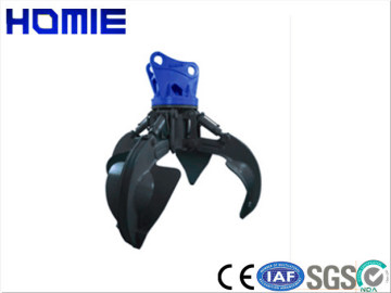 Hydraulic Orange Peel Grapple Scrap Grapple for Excavator