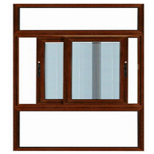Aluminum Sliding Window with Built-in Blinds