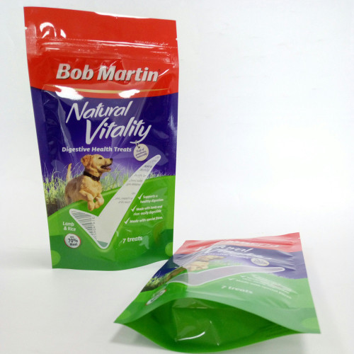 Plastic Bag Stand Up Pouch For Pet Food