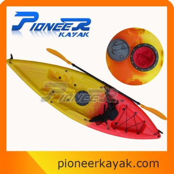 Single person plastic kayak