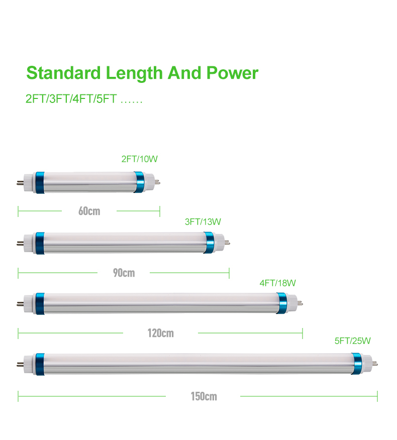 2400mm 1800mm 1200mm 4foot 8foot 180lm/w T6 T8 led tube other lighting bulbs & tubes