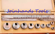 Keyway Broaches Sets with Wooden Box. Model No.00