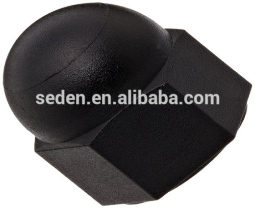 hot sale black galvanized cap nut