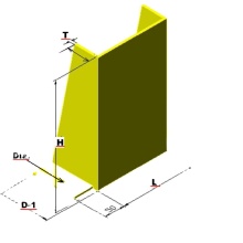 Steel Heavy Duty Pallet Racking Upright Post Protector