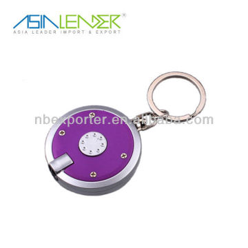 Plastic led keychain light