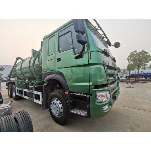 Xe tải hút nước thải 6x4 Sinotruck Howo 16 khối