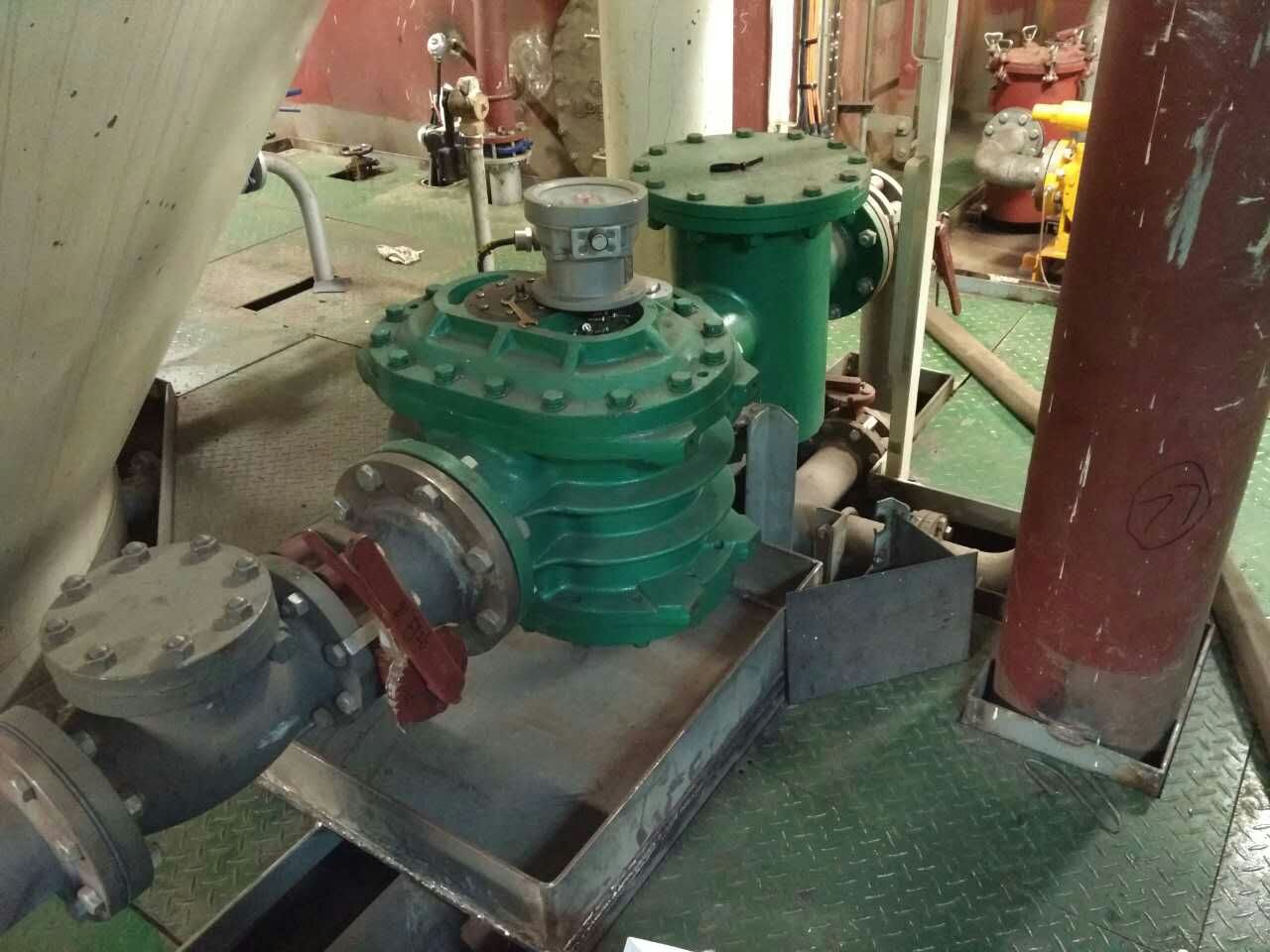 Marine fuel oil oval gear flow meter 