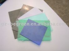 2mm 2.1x6m Polycarbonate solid sheet, plastic flat sheet for decoration