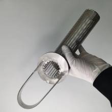 SS316 T-Bar Wound Wedge Wire Screen Baskets