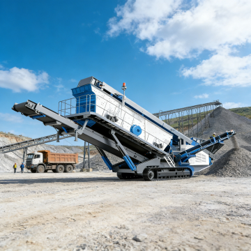 Crawler-Type Mobile Screening Station