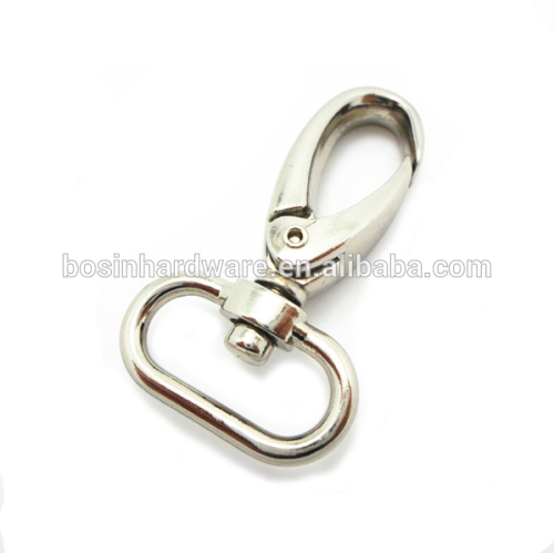 Fashion High Quality Metal Push Gate Griffe de homard pivotante