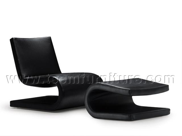 Modern Wooden Leisure Single Sofa Chair (D-65A+B)