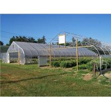 Industrial film greenhouses galvanized steel frame tunnel