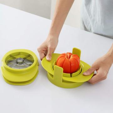 Multifunction apple tomato cutter mango remover