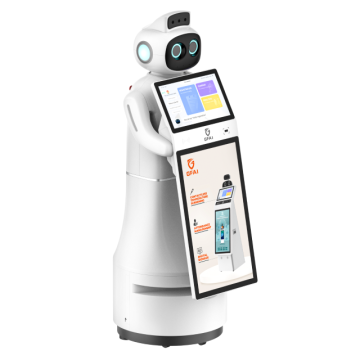 Intelligent Thermal Imaging Reception and Information Service Robot