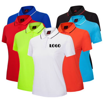 Polo unisex per atletica leggera traspirante e traspirante