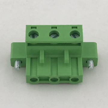 7.62MM pitch pluggable terminal block with fixed screw