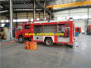 Euro4 Dongfeng 5000L Fire Fighting Trucks