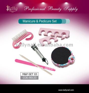 Pink color Professional pedicure set promotional