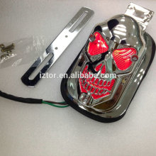 Plastic MOTORCYCLE SKULL REAR TAIL LIGHT