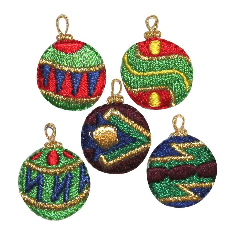 Christmas Ornaments Holiday Patch