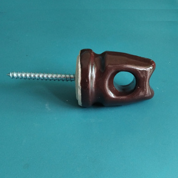 Low Voltage Insulation Cement Insulator Ceramic Wire Holder Pin Style Insulator