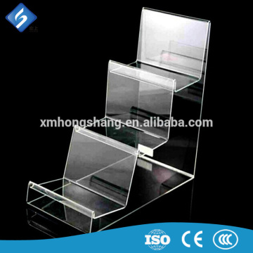 Good Quality 3-tiered Acrylic Bag Display / Acrylic Display Holder Wholesale