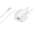 Home Ladegerät mit Hardwired Micro-USB Kabel