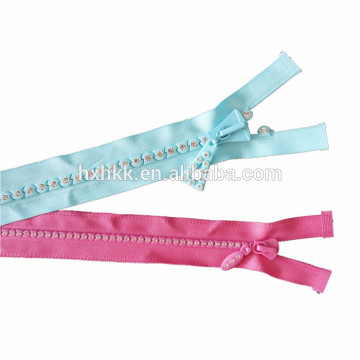 close end plastic diamond zipper